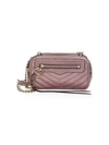 REBECCA MINKOFF Quilted Mini Leather Crossbody Bag