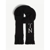 VALENTINO VLTN WOOL AND CASHMERE SCARF
