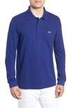 LACOSTE CLASSIC FIT LONG SLEEVE PIQUE POLO,L1312