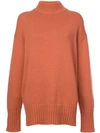 PROENZA SCHOULER PROENZA SCHOULER PULLOVER MIT ROLLKRAGEN - ROSA