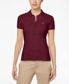 LACOSTE FIVE-BUTTON SLIM-FIT POLO SHIRT