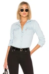 LEVI'S LEVI'S ULTIMATE WESTERN SHIRT IN BLUE.,LEIV-WS17
