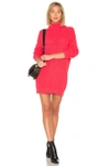 LOVERS & FRIENDS LOVERS + FRIENDS CHRISTINA SWEATER DRESS IN PINK.,LOVF-WD1442