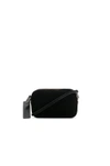 THE DAILY EDITED THE DAILY EDITED SUEDE MINI CROSSBODY BAG IN BLACK.,TDAI-WY19