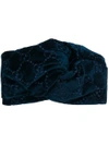 GUCCI GG VELVET HEADBAND