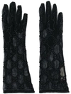 GUCCI GG tulle gloves