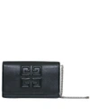 GIVENCHY EMBLEM LEATHER POUCH,10667057