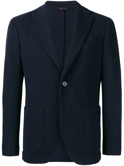 Altea Classic Single-breasted Blazer In Blue