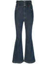 DOLCE & GABBANA five-pocket flared jeans