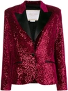 REDEMPTION cropped sequin blazer