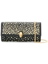 ALEXANDER MCQUEEN STUDDED SKULL WALLET WITH CHAIN