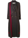 UMA WANG SIDE STRIPE COAT