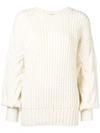 P.A.R.O.S.H CABLE KNIT JUMPER