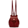 DOLCE & GABBANA DOLCE AND GABBANA RED SMALL SICILY BACKPACK