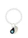 GEMCO evil eye and tusk charm bracelet