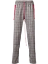 REPRESENT CHECKED PRINT LOOSE TROUSERS