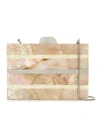 ISLA mother of pearl clutch