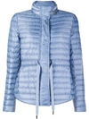 Michael Michael Kors Short Padded Jacket - Blue In Blue