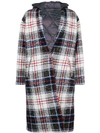 FORTE DEI MARMI COUTURE check single-breasted coat