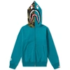 A BATHING APE A BATHING APE SHARK FULL ZIP HOODY,1E30115001-GR6