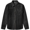 OUR LEGACY Our Legacy Suede Zip Shirt,COSZSBS48