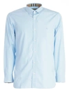Burberry William Stretch-poplin Sport Shirt In Basic