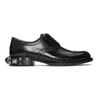 DOLCE & GABBANA DOLCE AND GABBANA BLACK STUDS AND PEARLS BROGUES