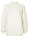 BARRIE TROISIEME DIMENSION CASHMERE TURTLENECK PULLOVER