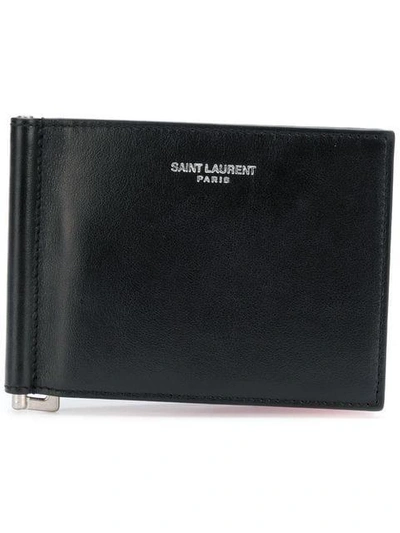 Saint Laurent Bifold Cardholder In Black