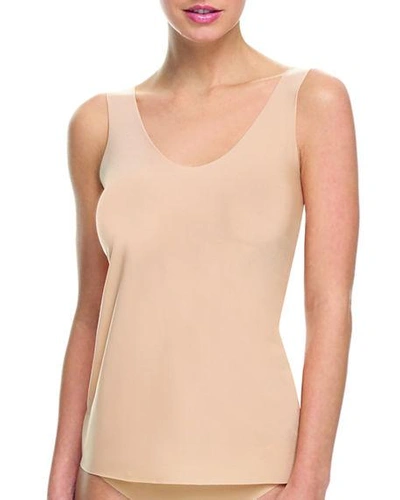 Commando Whisper Weight Tank In Neutral In Brown
