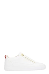 MASON GARMENTS Mason Garments White Leather Sneakers,10668207