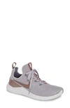 Nike Women's Free Tr 8 Lace Up Sneakers In Atmosphere Grey/ Mauve/ Grey