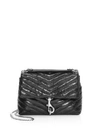 REBECCA MINKOFF Edie Leather Flap Crossbody Bag