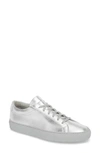 Common Projects Silver Original Achilles Low Sneakers In Silver Leather