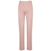 VALENTINO PALE PINK STRAIGHT-LEG TROUSERS