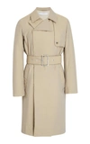 JW ANDERSON WADDED TWILL TRENCH COAT,CO00518F