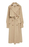 CYCLAS COTTON TWILL TRENCH COAT,1-06-04-2019
