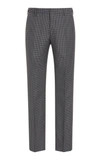 PRADA SLIM-FIT HOUNDSTOOTH WOOL AND MOHAIR-BLEND PANTS,UP0020-1RJ3-F0480