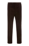 CAMOSHITA CORDUROY BOX PLEAT DRESS PANTS,PT18202