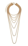 FALLON GOLD-PLATED BRASS LAYERED NECKLACE,FN21823