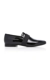 LANVIN PATENT LEATHER EVENING SLIPPERS,642896