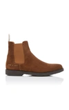 COMMON PROJECTS SUEDE CHELSEA BOOTS,2167MO