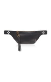 NICK FOUQUET HAND-PAINTED LEATHER FANNY PACK,10003