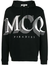 MCQ BY ALEXANDER MCQUEEN logo hoodie