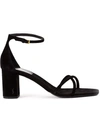 SAINT LAURENT SAINT LAURENT LOULOU SANDALS - BLACK