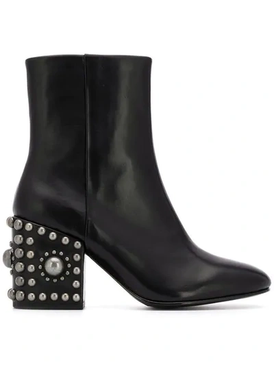 Ash Era Ankle Boots In Black