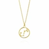 YASMIN EVERLEY JEWELLERY Scorpio Astrology Necklace In 9ct Gold