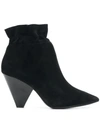 ASH DAFNE ELASTICATED ANKLE BOOTS