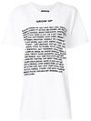 HOUSE OF HOLLAND HOUSE OF HOLLAND GROWN UP T-SHIRT - WHITE
