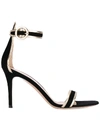 GIANVITO ROSSI ANKLE STRAP 'PORTOFINO' SANDALS